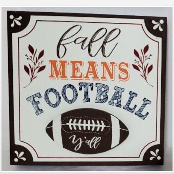 New Home Football Décor - Picture 1 of 8